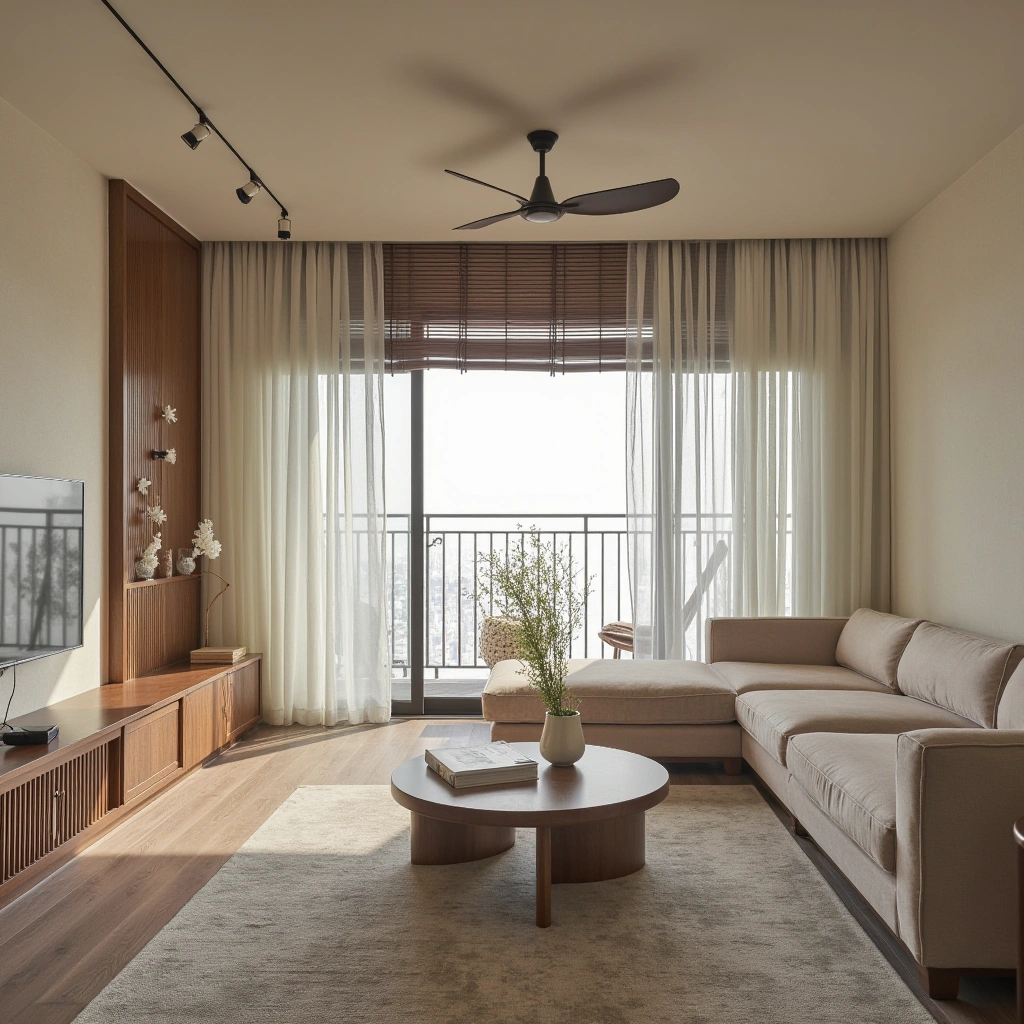 11. Light, Airy Window Treatments