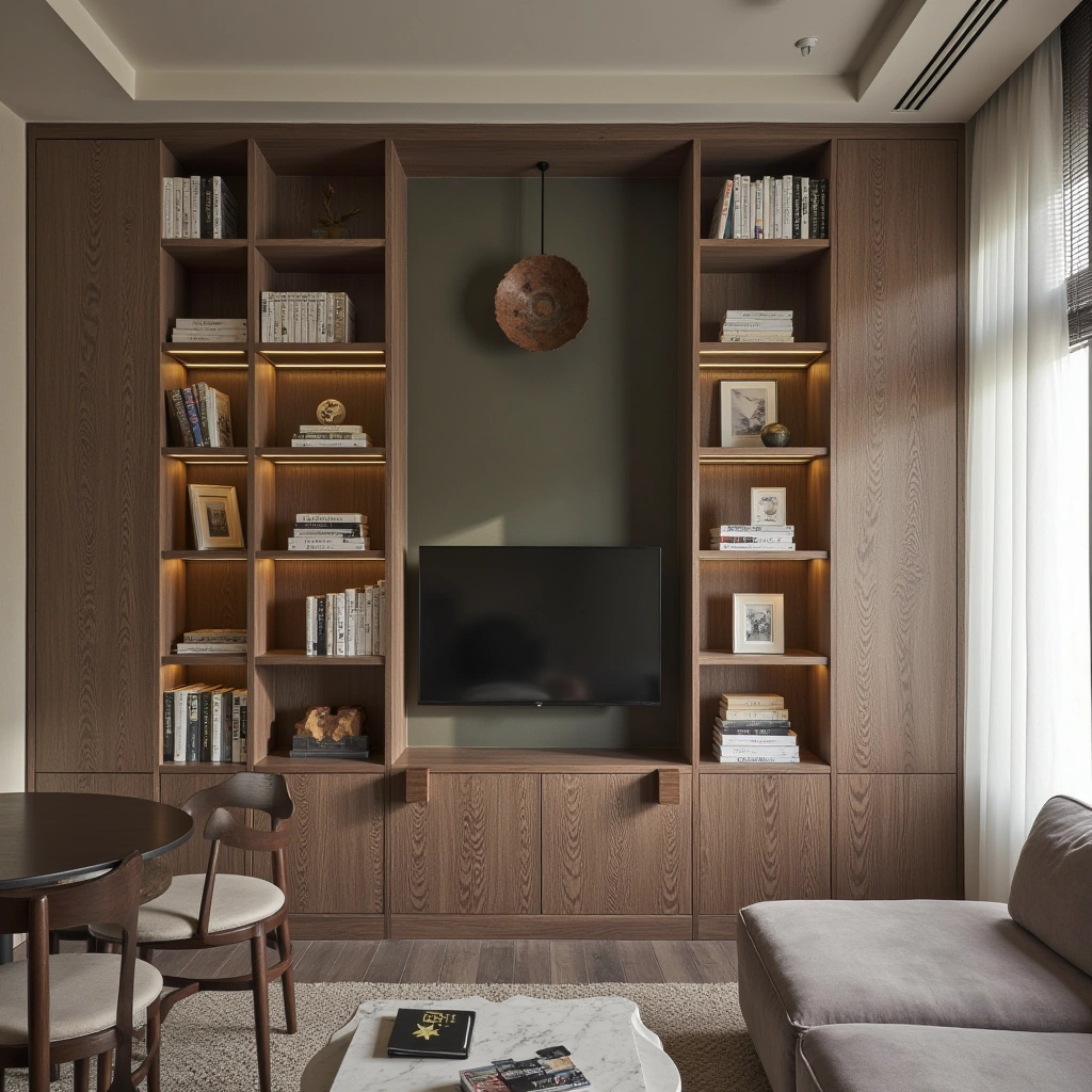 15. Using Room Dividers to Define the Library Space