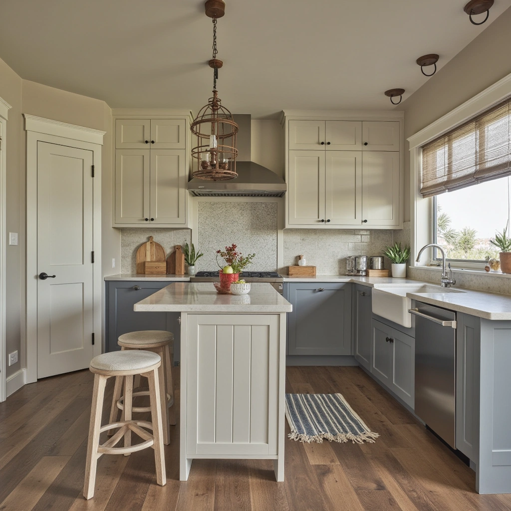 11. Coastal Kitchen Flooring