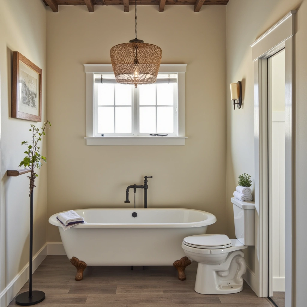 12. Rustic Lighting