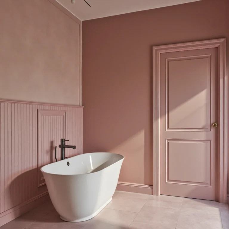 15 Modern Pink Bathroom Ideas