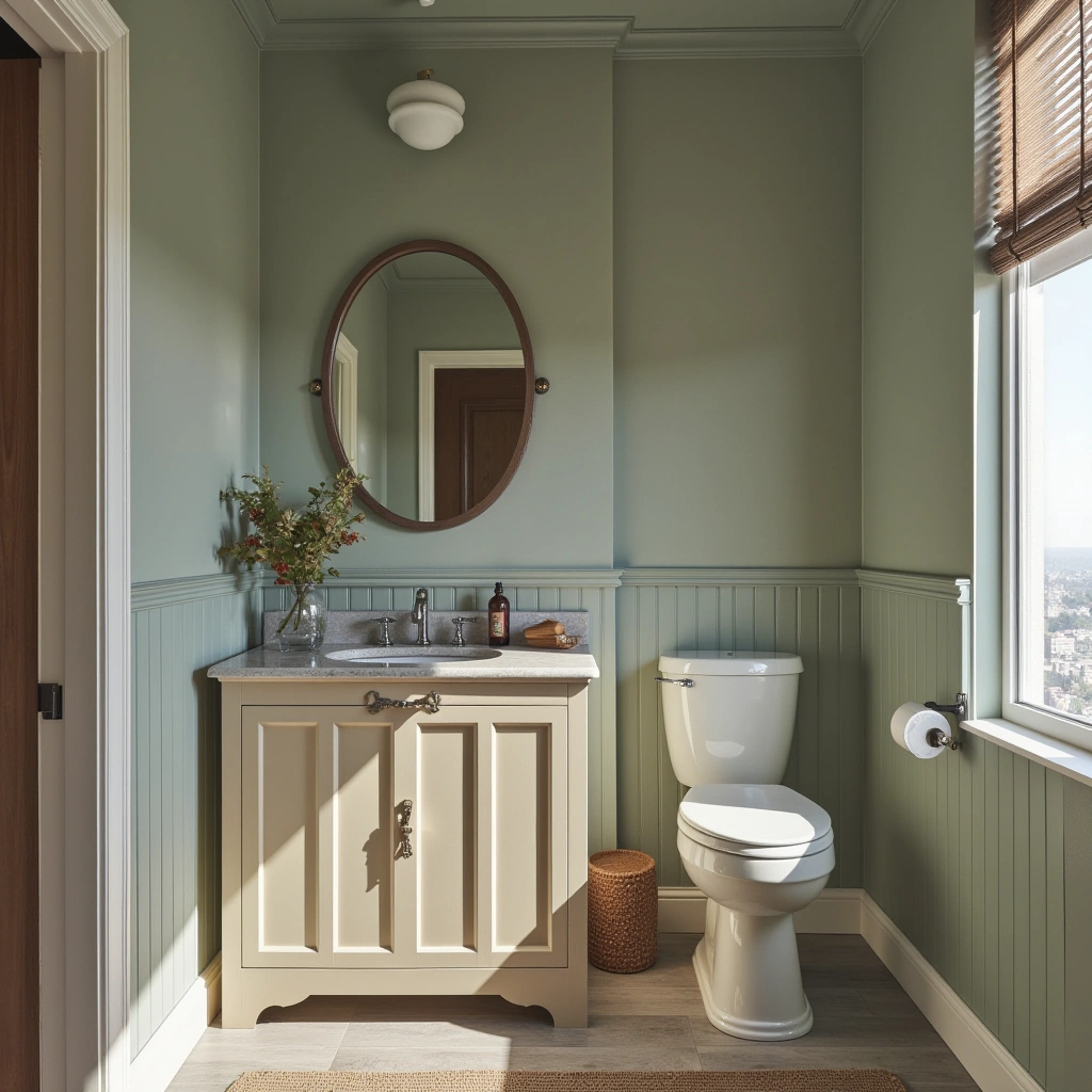 2. Cozy Traditional Bathroom
