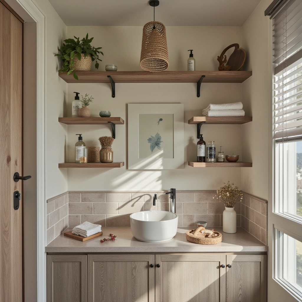 6. Open Shelving and Storage