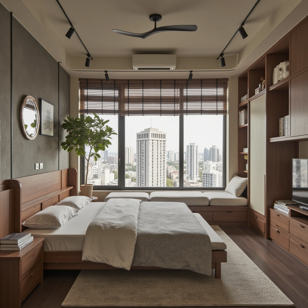 3. Window Seat with Built-In Storage