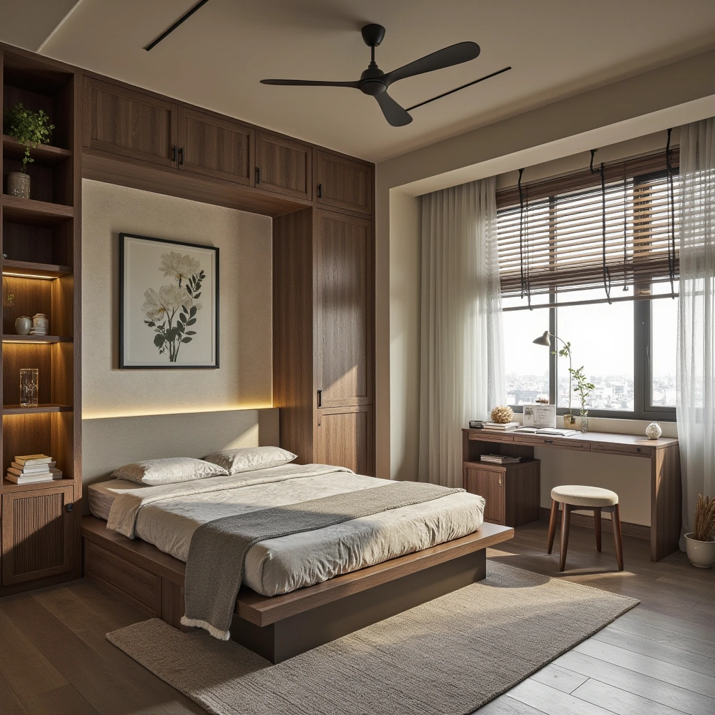 7. Incorporating a Cozy Reading Nook with a Built-In Desk